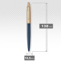 Ручка шариковая Parker JOTTER XL Matt Blue & Gold GT BP 13 132