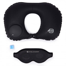 Набір для подорожей (Подушка. Маска. Беруші) Piquadro Accessories Black AC6435TA_N