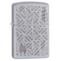 Запальничка Zippo Mosaic Zippo Design Satin Chrome 29912