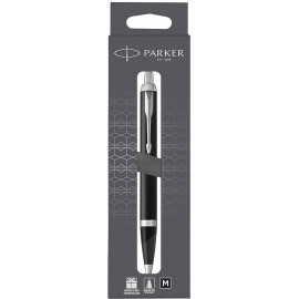 Ручка кулькова Parker IM Matte Black CT BP блістер 26 136
