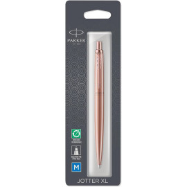 Ручка кулькова Parker JOTTER XL Monochrome Pink Gold PGT BP блістер 12 636