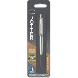Ручка кулькова Parker JOTTER Stainless Steel GT BP блістер 16 036