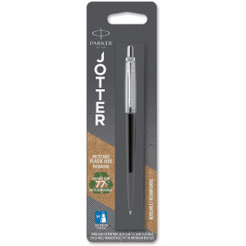 Ручка кулькова Parker JOTTER Bond Street Black CT BP блістер 16 236
