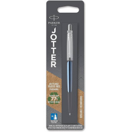 Ручка кулькова Parker JOTTER Waterloo Blue CT BP блістер 16 836