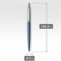 Ручка кулькова Parker JOTTER Waterloo Blue CT BP блістер 16 836