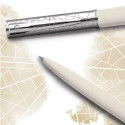 Ручка кулькова Waterman ALLURE Deluxe White CT BP 23 403