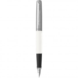 Ручка перова Parker JOTTER Originals White CT FP F в Eco упаковці 15 011e