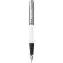 Ручка перова Parker JOTTER Originals White CT FP F в Eco упаковці 15 011e
