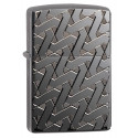 Запальничка Zippo Armor Geometric Weave Design High Polish Black Ice 49173