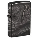 Запальничка Zippo Classic Marble Pattern Design High Polish Black 49812