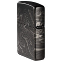 Запальничка Zippo Classic Marble Pattern Design High Polish Black 49812
