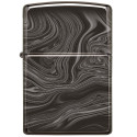 Запальничка Zippo Classic Marble Pattern Design High Polish Black 49812