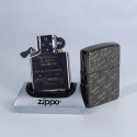 Запальничка Zippo Armor Geometric Weave Design High Polish Black Ice 49173