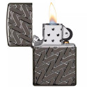 Запальничка Zippo Armor Geometric Weave Design High Polish Black Ice 49173