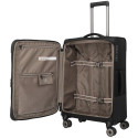 Валіза Travelite Crosslite 5.0 Black Середня TL092948-01