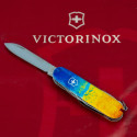 Складной нож Victorinox HUNTSMAN UKRAINE Желто-синий рисунок 1.3713.7.T3100p