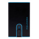 Кредитниця Piquadro Blue Square (B2) Black PP4825B2BLR_N