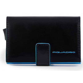 Кредитница Piquadro Blue Square (B2) Black PP5649B2BLR_N