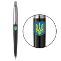 Набір Parker JOTTER UKRAINE Black CT BP Великий Герб України (кулькова ручка + блокнот)