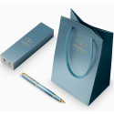 Ручка перова Parker IM Rituals Turquoise Green GT FP F 29 111