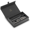 Набір ручок Parker IM Stainless Steel CT FP+BP (перова + кулькова + чохол)