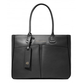 Жіноча сумка Piquadro Ashley (W134) Black BD6461W134_N