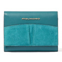 Портмоне Piquadro Ashley (W134) Teal PD5216W134R_OT