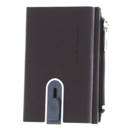 Кредитниця Piquadro Black Square (B3) Dark Brown PP5585B3R_TM