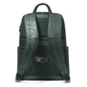Рюкзак для ноутбука Piquadro Black Square (B3) Green-Green CA6501B3_VEVE