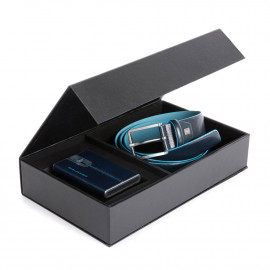 Подарунковий набір Piquadro Blue Square (B2) Navy Blue CUBOX15B2R_BLU2