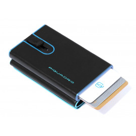Кредитница Piquadro Blue Square (B2) Black PP4891B2BLR_N