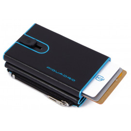 Кредитница Piquadro Blue Square (B2) Black PP5585B2BLR_N