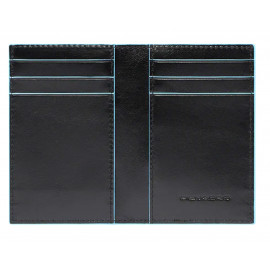Кредитниця Piquadro Blue Square (B2) Black PP6558B2R-N