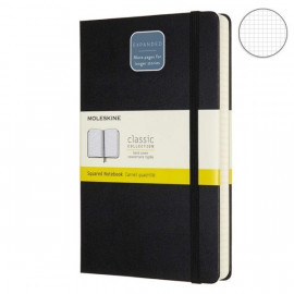 Записник Moleskine Classic Expanded середній / Клітинка Чорний QP061EXP