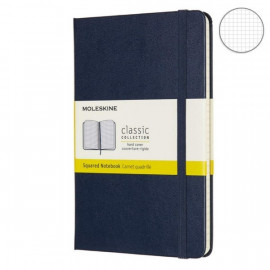 Записник Moleskine Classic медіум / Клітинка Сапфір QP051B20