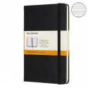 Записная книжка Moleskine Classic медиум / Линейка Черный QP050