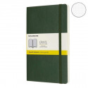 Записник Moleskine Classic середній / Клітинка Миртовий Зелений М'який QP617K15