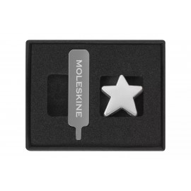 Клипса Moleskine — Серебряная звезда PINSTARSILV