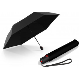Парасолька Knirps U.200 Ultra Light Duomatic Black Black UV Coating Kn95 2200 10012