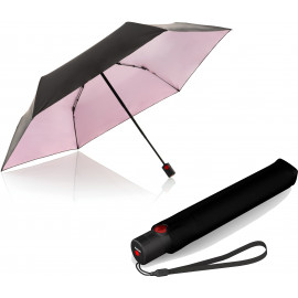 Парасолька Knirps U.200 Ultra Light Duomatic Black Rose UV Coating Kn95 2200 1009