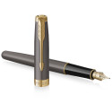 Ручка перьевая Parker SONNET Grey Lacquer GT FP F 86 415