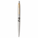 Ручка шариковая Parker JOTTER ZODIAC Stainless Steel GT BP Зеленая Змея 16032_Z401b