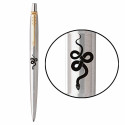 Ручка шариковая Parker JOTTER ZODIAC Stainless Steel GT BP Змея 16032_Z404b