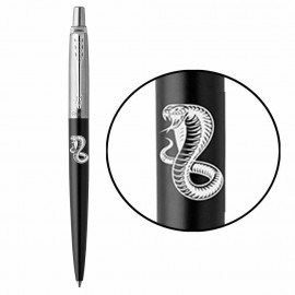 Ручка кулькова Parker JOTTER ZODIAC Bond Street Black CT BP Дерев'яна Змія 16232_Z402w