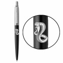 Ручка шариковая Parker JOTTER ZODIAC Bond Street Black CT BP Деревянная Змея 16232_Z402w