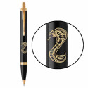 Ручка шариковая Parker IM ZODIAC Black GT BP Зеленая Змея 22032_Z401y
