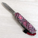 Складаний ніж Victorinox HUNTSMAN DESIGN Принт Шкіра пітона 1.3713.R2200pk