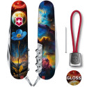 Складаний ніж Victorinox SPARTAN DESIGN Зоряна квітка 1.3603.3.R2050pk