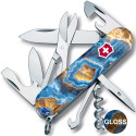 Складной нож Victorinox CLIMBER DESIGN Голубой агат 1.3703.3.R2030pk