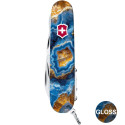 Складной нож Victorinox CLIMBER DESIGN Голубой агат 1.3703.3.R2030pk